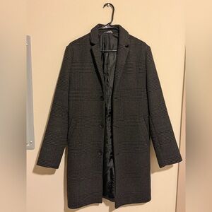 Old Navy Black and Gray Coat